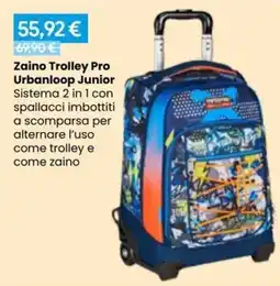 Paniate Zaino Trolley Pro Urbanloop Junior offerta