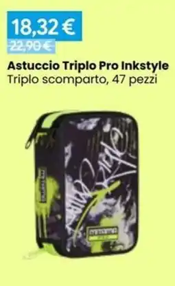 Paniate Astuccio Triplo Pro Inkstyle offerta
