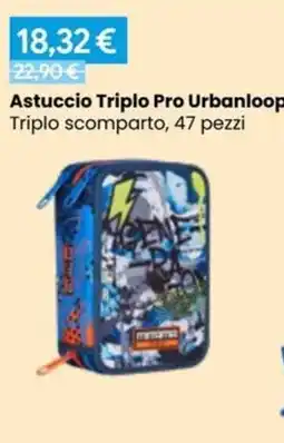 Paniate Astuccio Triplo Pro Urbanloop offerta