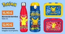 Paniate Borraccia termica Pokémon offerta