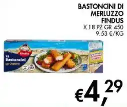 Coal City Bastoncini di merluzzo Findus offerta