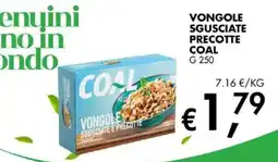 Coal City Vongole sgusciate precotte Coal offerta