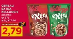 Alì Supermercati Cereali extra Kellogg's offerta