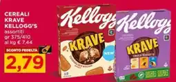 Alì Supermercati Cereali Krave Kellogg's offerta