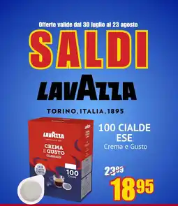 Schiavotto Lavazza Cialde Ese Crema e Gusto Classico offerta