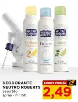 Alì Supermercati Deodorante Neutro Roberts offerta
