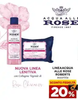 Alì Supermercati Acqua alle Rose Linea Acqua alle Rose Roberts assortita offerta