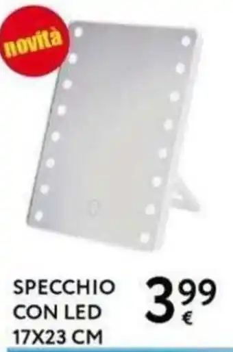 Specchio con LED