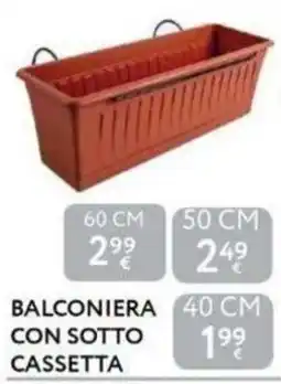 Le Mille Balconiera con sotto cassetta offerta