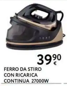 Le Mille Ferro da stiro con ricarica continua offerta
