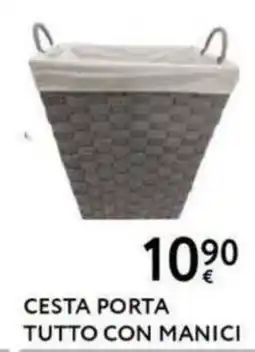 Le Mille Cesta porta tutto con manici offerta