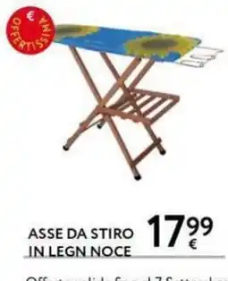 Le Mille Asse da stiro in legno noce offerta
