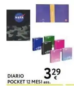 Le Mille Diario pocket 12 mesi offerta