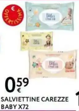 Le Mille Salviettine carezze baby offerta