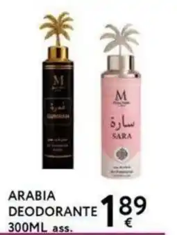 Le Mille Arabia deodorante offerta