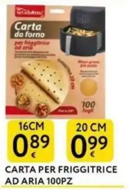 Le Mille Carta da forno per friggitrice ad aria offerta