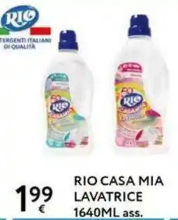 Le Mille Rio Casa Mia Lavatrice offerta