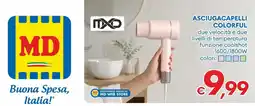 MD Discount Asciugacapelli colorful MXD offerta