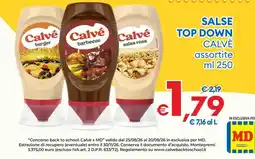 MD Discount Salse top down Calvé assortite offerta