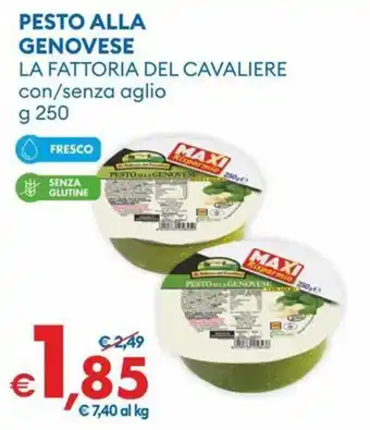 Pesto alla genovese La fattoria del cavaliere