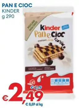 MD Discount Kinder Pane e Cioc offerta