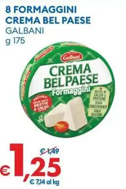 MD Discount Crema bel paese formaggini Galbani offerta