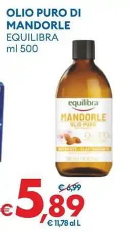 MD Discount Olio puro di mandorle Equilibra offerta