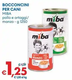 MD Discount Bocconcini con manzo Miba offerta