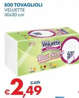 MD Discount Veluette tovaglioli offerta