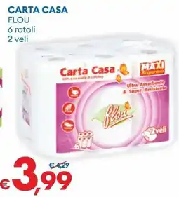 MD Discount Carta Casa Flou offerta