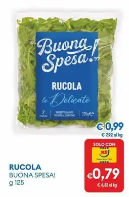 MD Discount Rucola Buona Spesa! le Delicate offerta