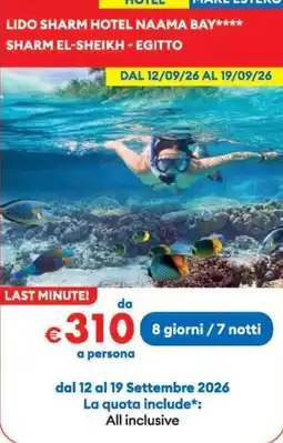 MD Discount Lido Sharm Hotel Naama Bay**** offerta