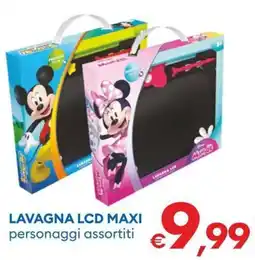 MD Discount Lavagna LCD Maxi personaggi assortiti offerta