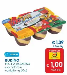 MD Discount Budino Malga Paradiso offerta