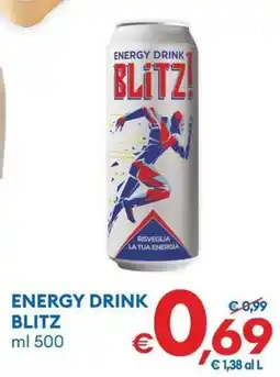 MD Discount Energy drink Blitz offerta