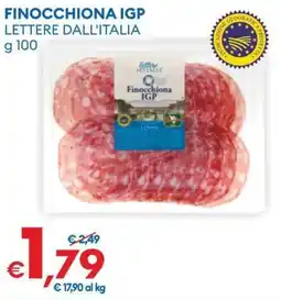 MD Discount Finocchiona IGP Lettere dall'Italia offerta