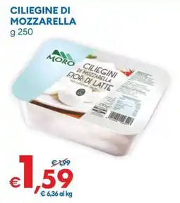 MD Discount Ciliegini di mozzarella fiore di latte Moro offerta