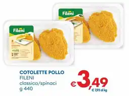 MD Discount Cotolette pollo Fileni offerta