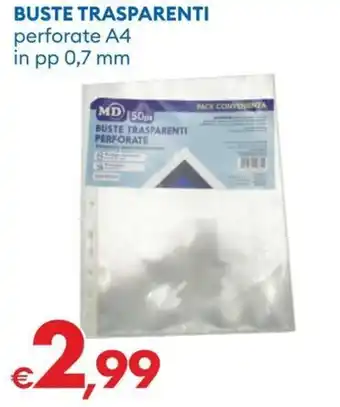 Buste trasparenti MD