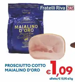 MD Discount Prosciutto cotto Maialino d'Oro offerta