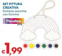 MD Discount Set Pittura Creativa Piccolino Baby offerta