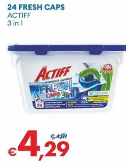 MD Discount Actiff Fresh Caps 3 in 1 offerta