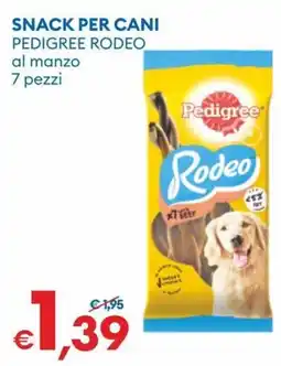 MD Discount Snack per cani Pedigree Rodeo offerta