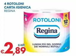 MD Discount Rotoloni carta igienica Regina offerta