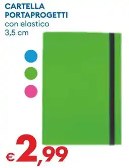 MD Discount Cartella portaprogetti con elastico offerta