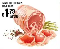 Risparmio Supermercati Pancetta Coppata offerta