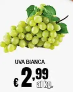Risparmio Supermercati Uva bianca offerta