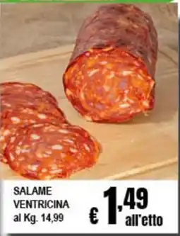 Risparmio Supermercati Salame Ventricina offerta
