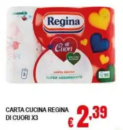Risparmio Supermercati Carta cucina Regina di cuori offerta
