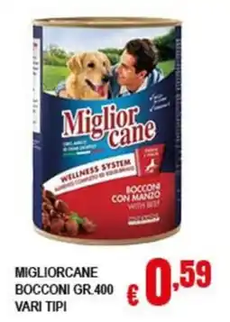 Risparmio Supermercati Miglior cane Bocconi con manzo offerta